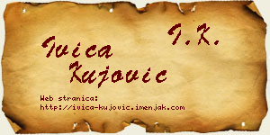 Ivica Kujović vizit kartica